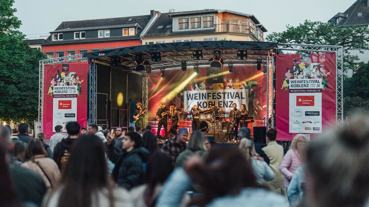 Er&ouml;ffnungsveranstaltung des Weinfestival Koblenz  &copy; Koblenz-Touristik, Janko.Media