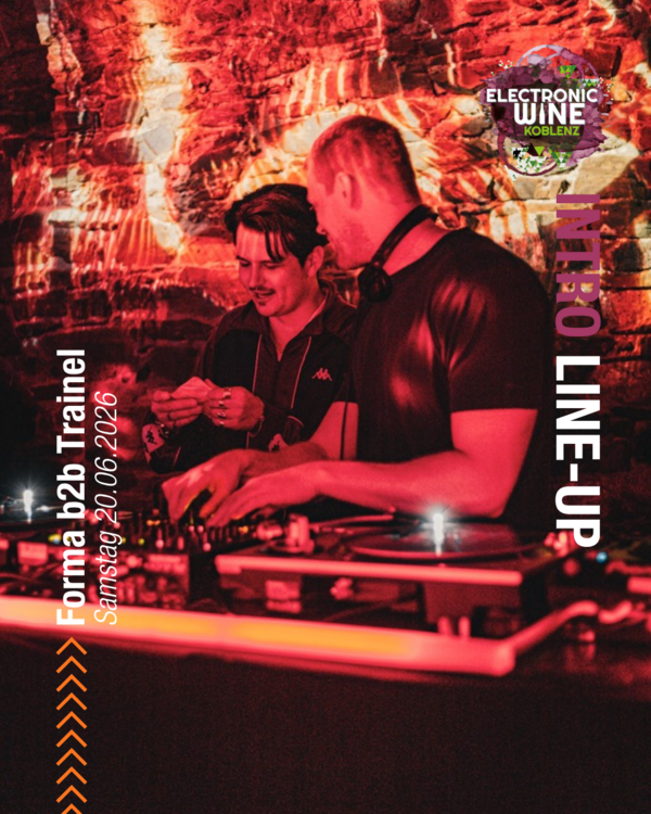 Forma b2b Trainel © Forma & Trainel DJ's Forma & Trainel © Forma & Trainel