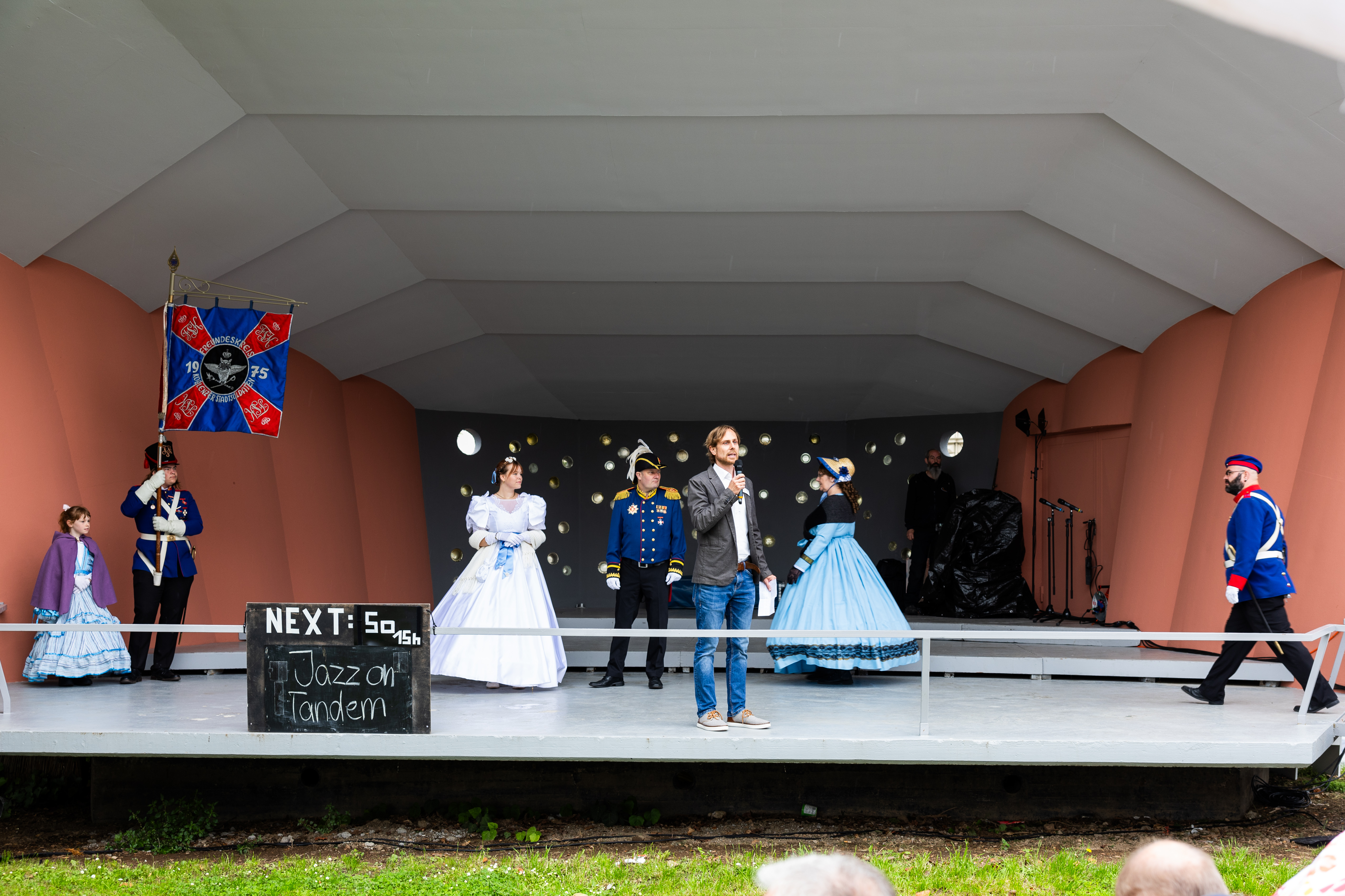 Augusta-Fest, Vortrag in der Musikmuschel &copy; Koblenz-Touristik, Kai M&uuml;ller