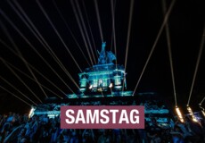 Kaiser Wilhelm Denkmal bei Electronic Wine in Koblenz © Koblenz-Touristik, Kai Myller Kaiser Wilhelm Denkmal bei Electronic Wine in Koblenz © Koblenz-Touristik, Kai Myller