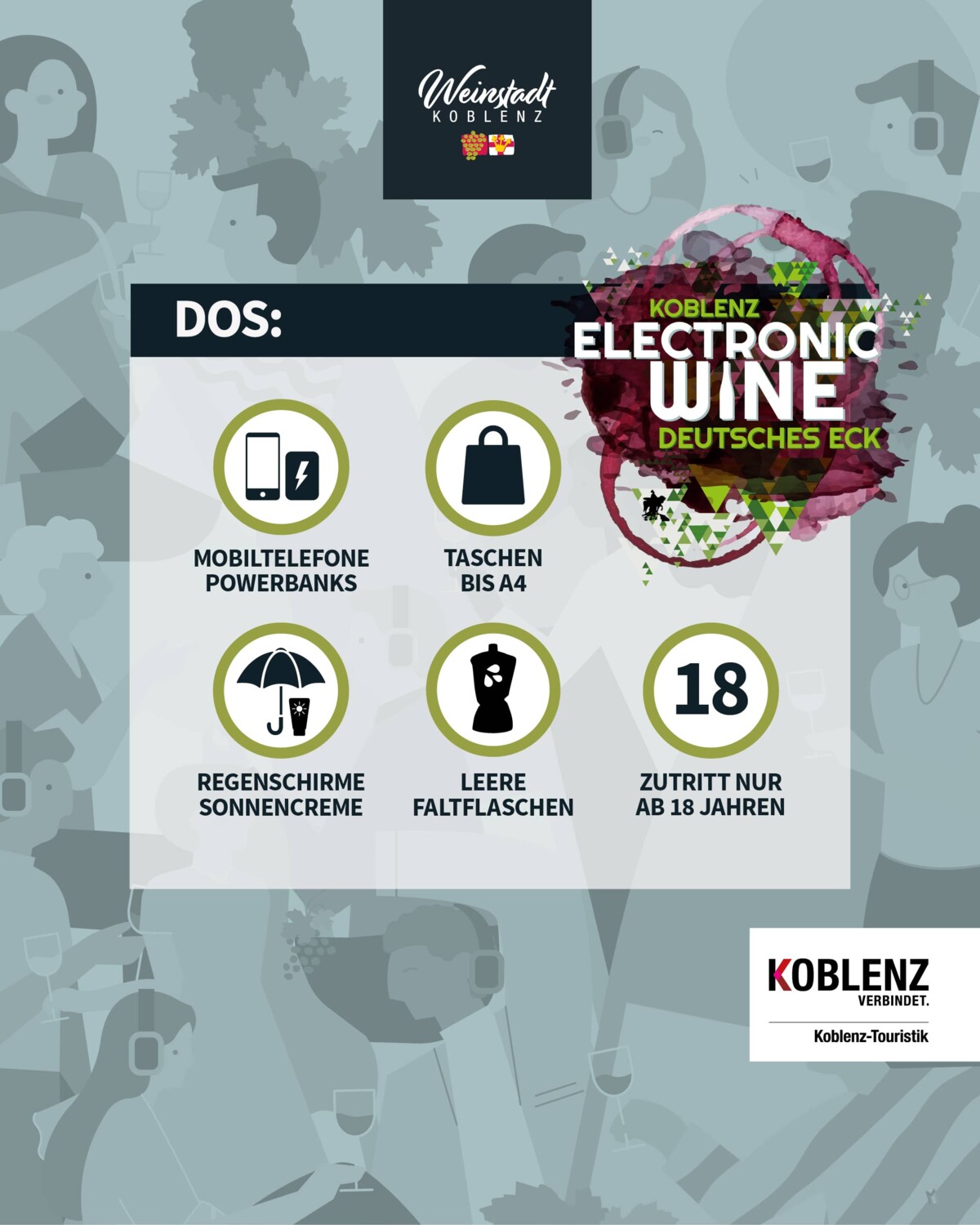 Do's Electronic Wine 2026 © Koblenz-Touristik GmbH Do's Electronic Wine 2026 © Koblenz-Touristik GmbH