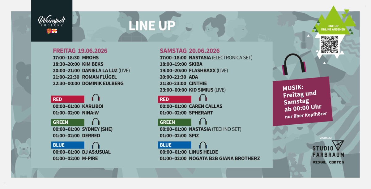 Timetable Electronic Wine 2025 © Koblenz-Touristik GmbH Time Table Electronic Wine 2026 © Koblenz-Touristik GmbH