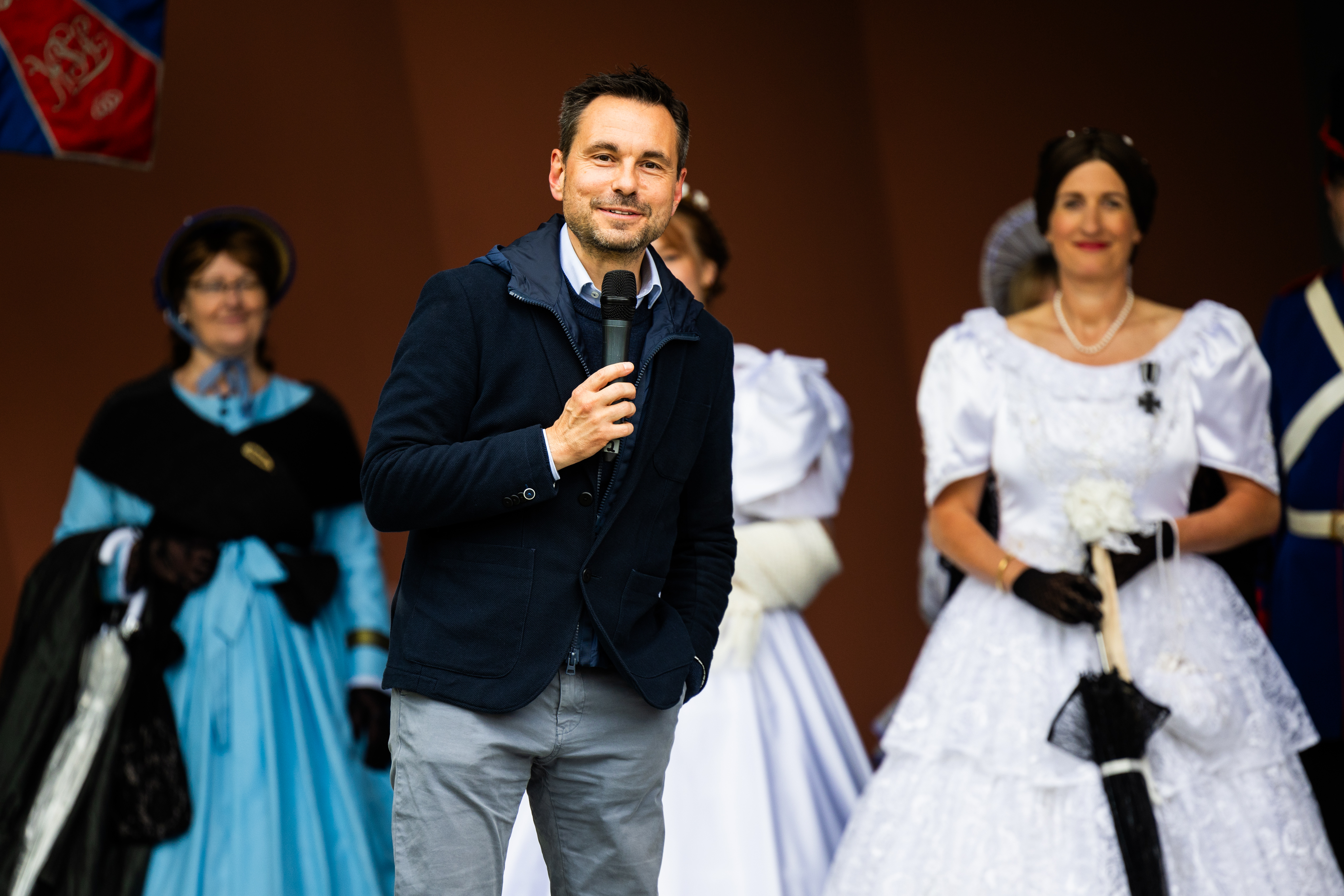 David Langner er&ouml;ffnet mit seiner Rede das August-Fest  &copy; Koblenz-Touristik, Kai Myller
